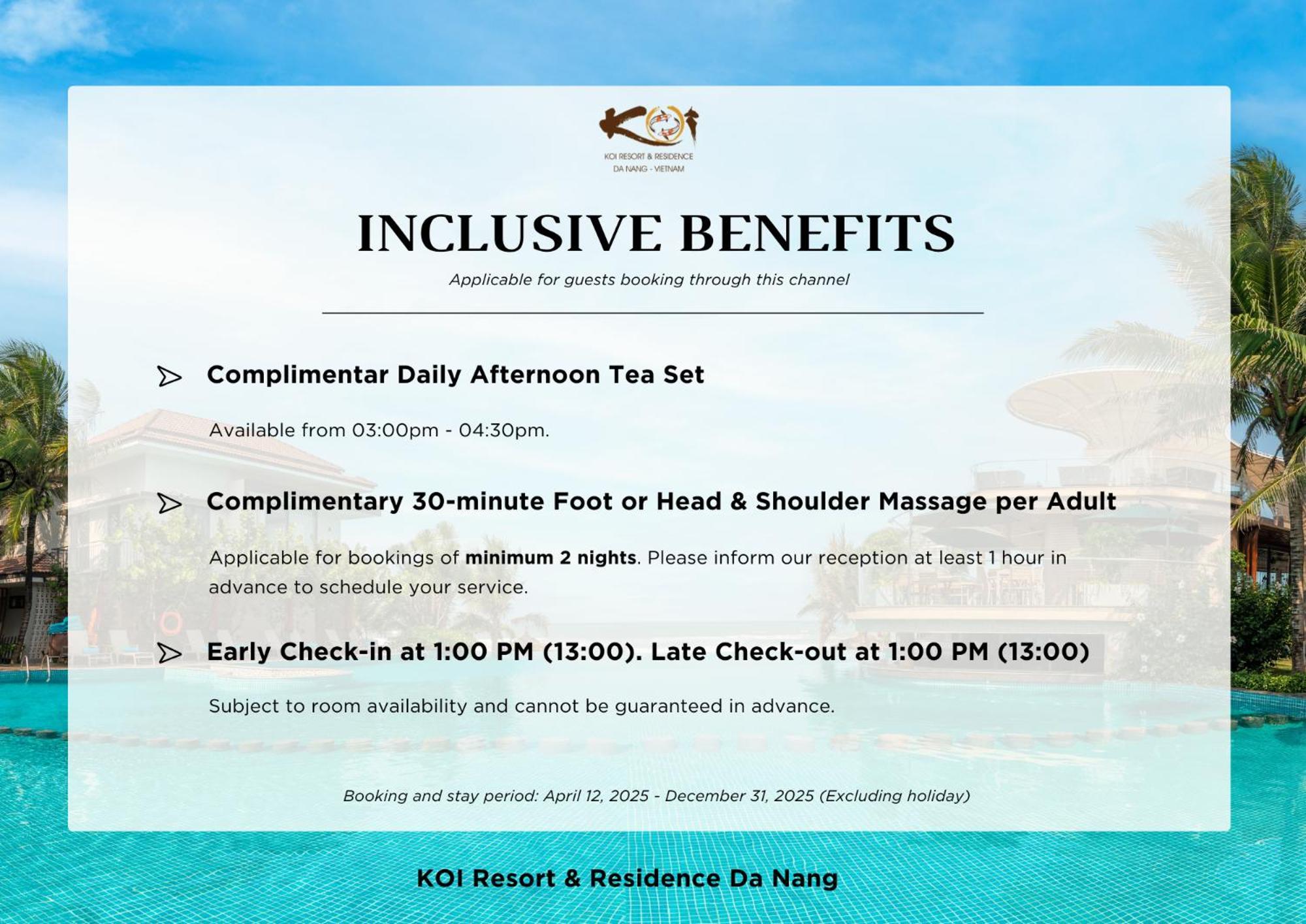 Koi Resort & Residence Danang Exteriér fotografie